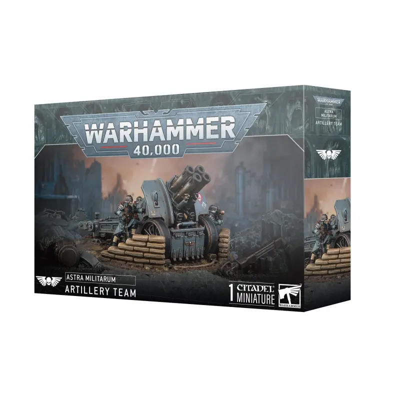 Krieg artillery team, astra militarum, warhammer 40k, games workshop, model 47-78